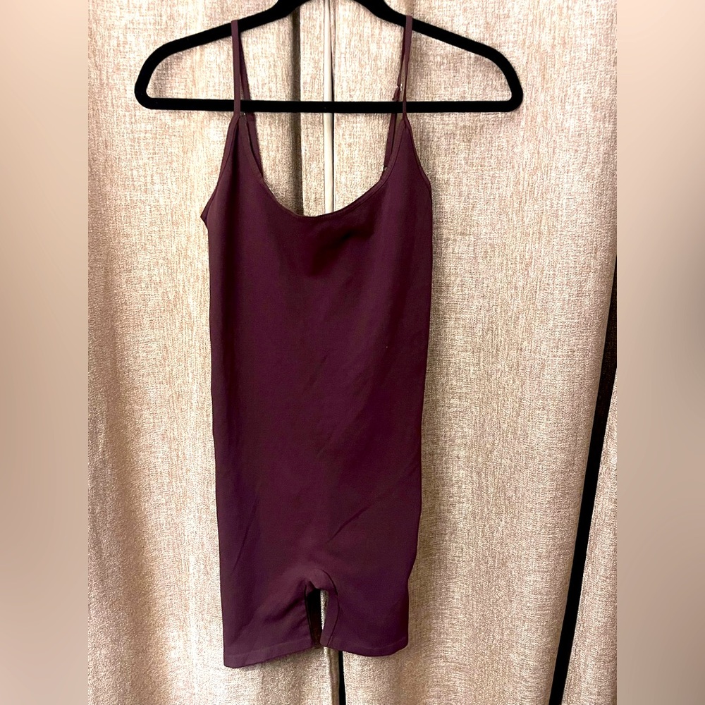 Free People Deep Purple Bodysuit